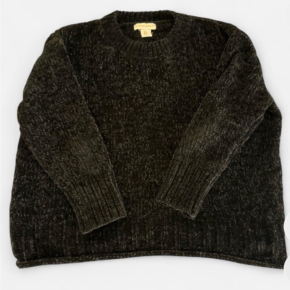 Cynthia Rowley Charcoal Crewneck Sweater